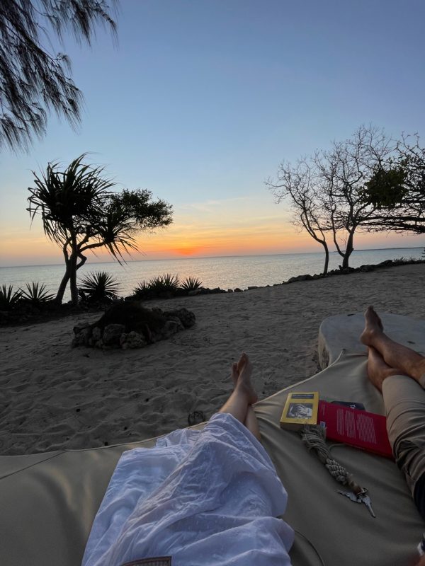 Zanzibar sunset from the hotel.