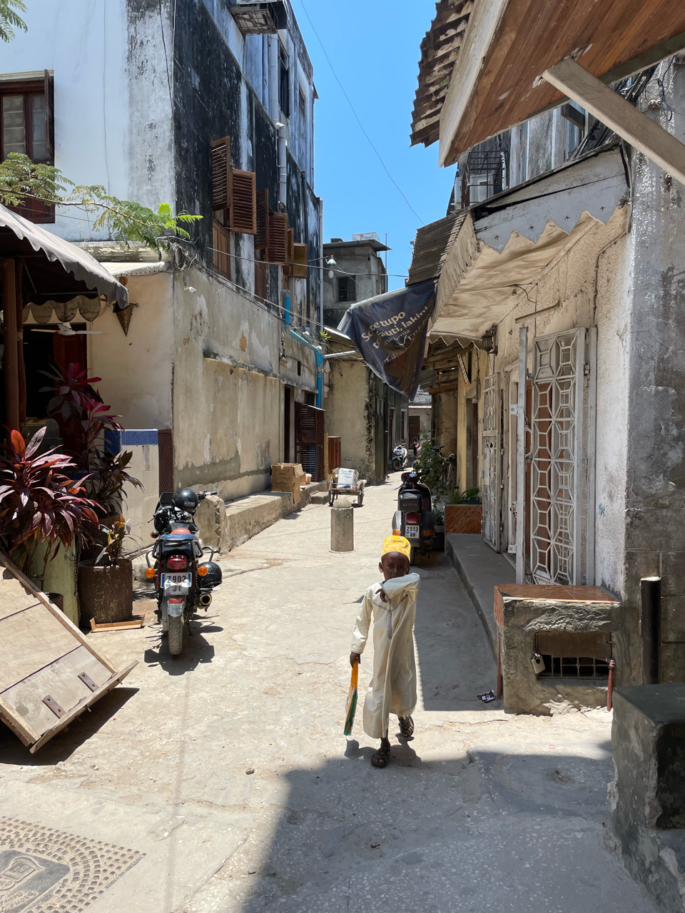 Callejuelas de Stone Town, una parada obligada de Zanzíbar.