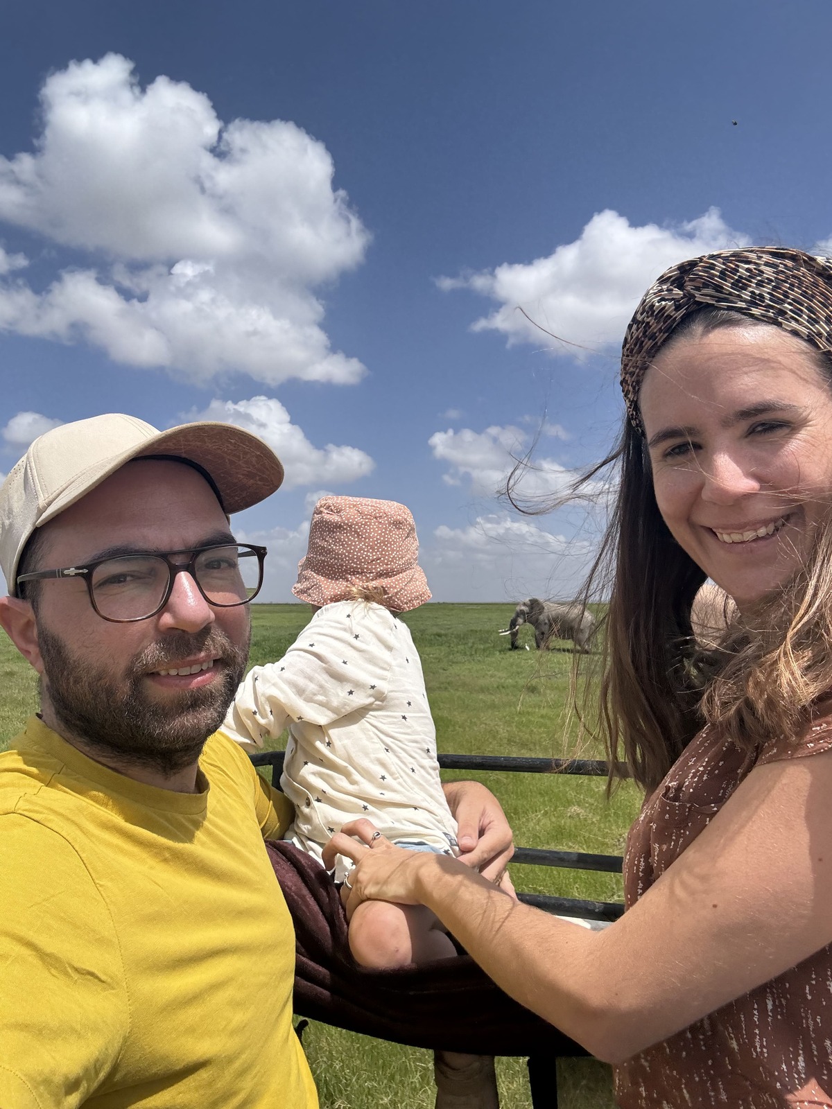 Safari con niños en Amboseli Kenia.