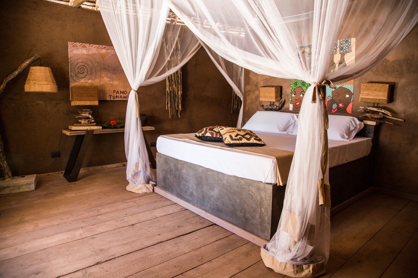 Habitació durant el viatge a Zanzibar