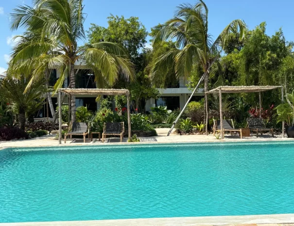 piscina del hotel Palmera.