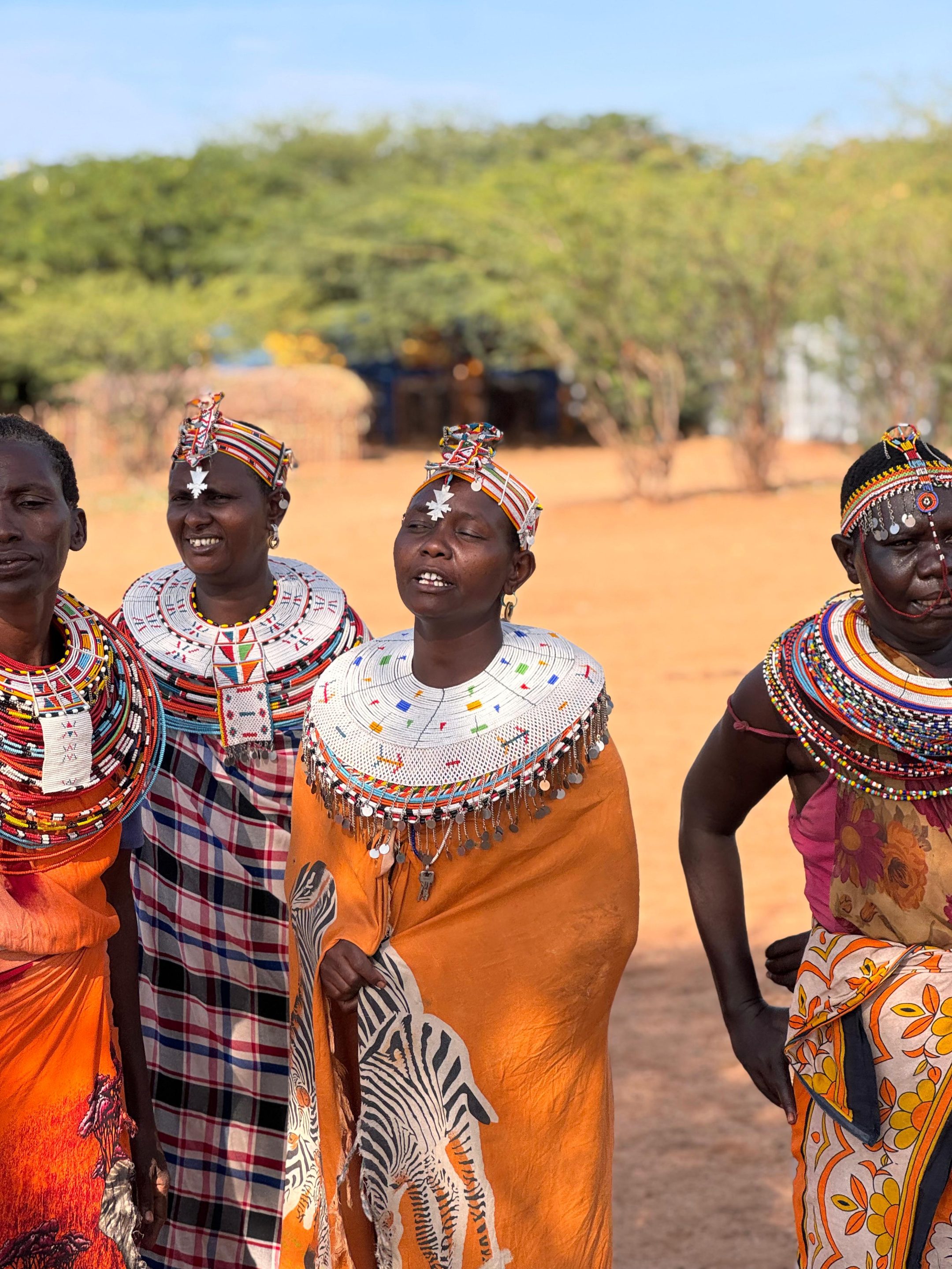 mujeres samburu en Umoja
